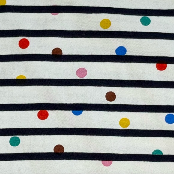 Boden Stripes Ahead Of The Rest Breton Top Long Sleeve Boat Neck Women’s size 10 - Picture 2 of 11